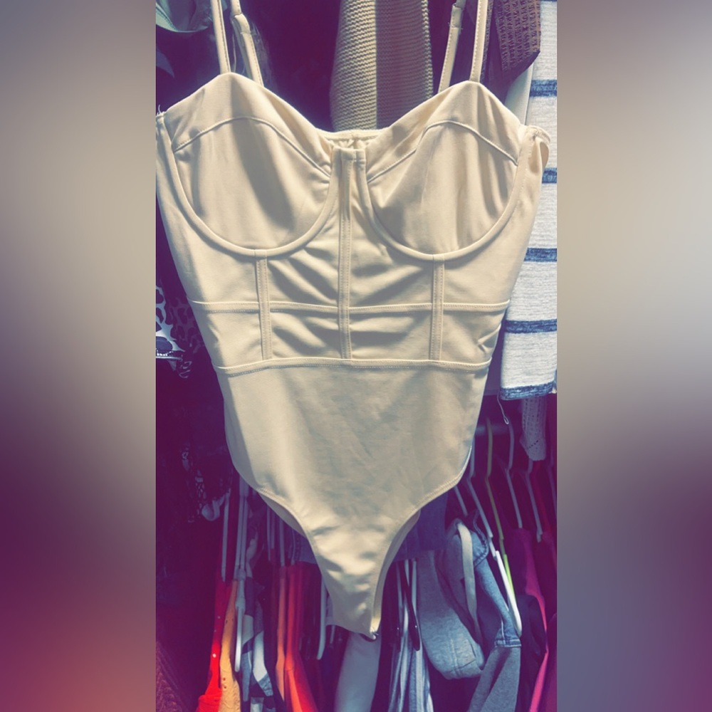 Tan bodysuit